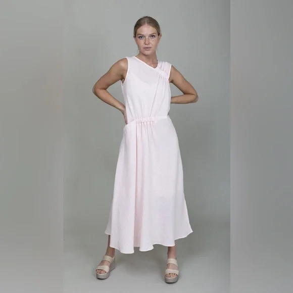 Rachel Comey Slice Dress in Peach. NWT